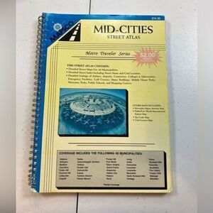 EUC Mapsco Mid Cities Street Map - Dallas Fort Worth